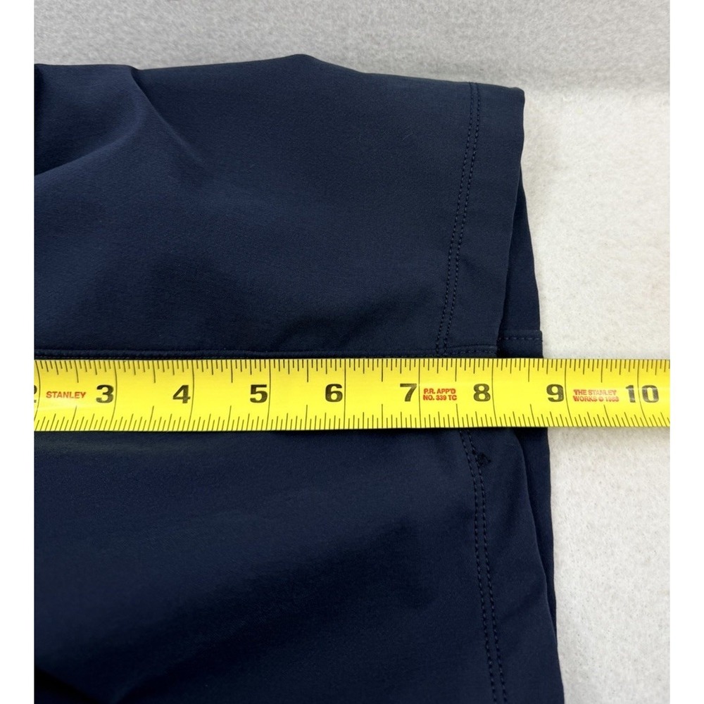PUBLIC REC Mens Navy Blue Polyester Shorts Size 36 Athletic Casual Golf Preppy - Picture 8 of 8